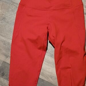 Red Athletic Victoria Sport Leggings